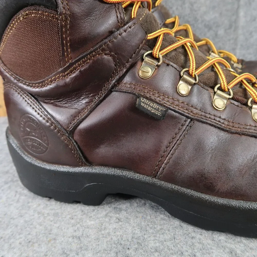 Red Wing Shoes Mens 12 Work Boot Leather Irish Setter Safety Toe Waterproof Ely